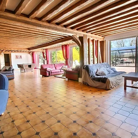 Domaine Aux Lions - Piscine Tennis 20 Min Deauville Fauguernon