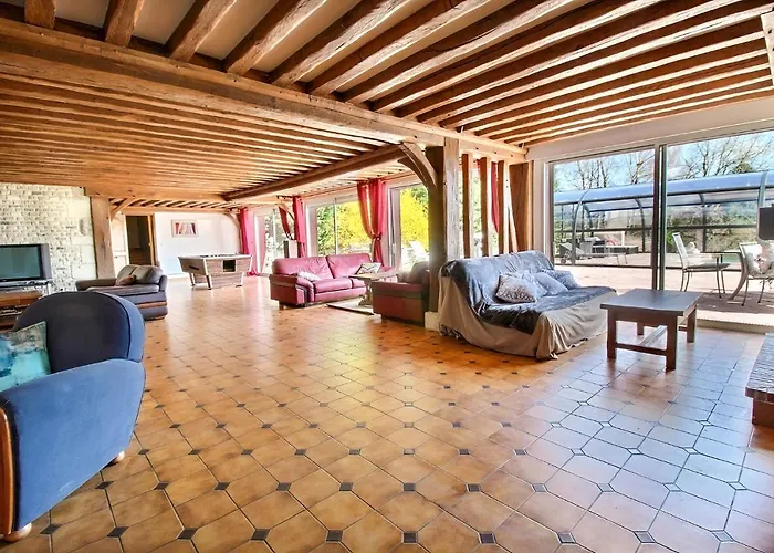 Domaine Aux Lions - Piscine Tennis 20 Min Deauville Fauguernon