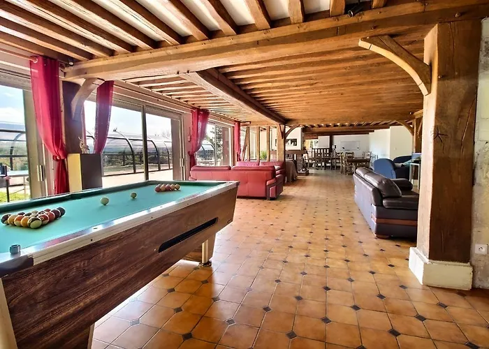 Domaine Aux Lions - Piscine Tennis 20 Min Deauville Fauguernon